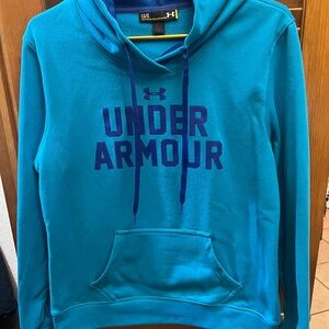 Under Armour Jordan Blue Mesh Hoodie